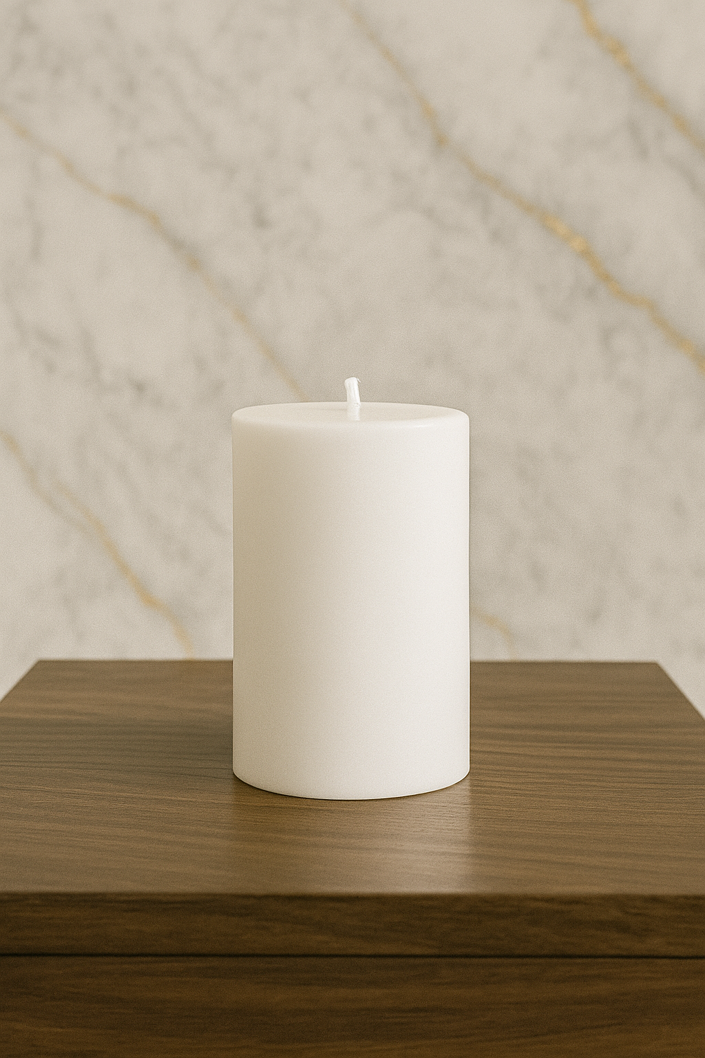 4" diameter pillar candle
