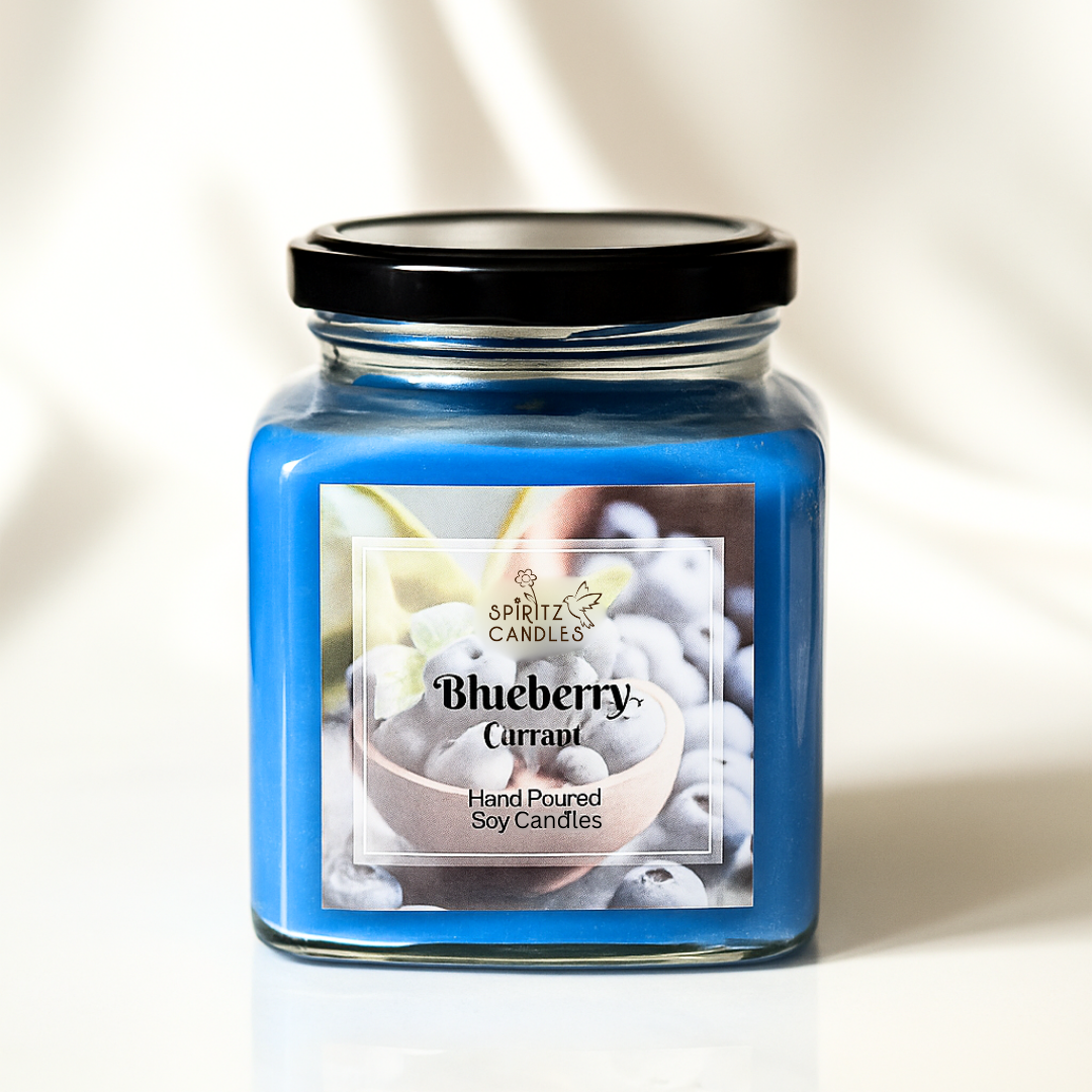 Scented Candle Jar - Blueberry Currant