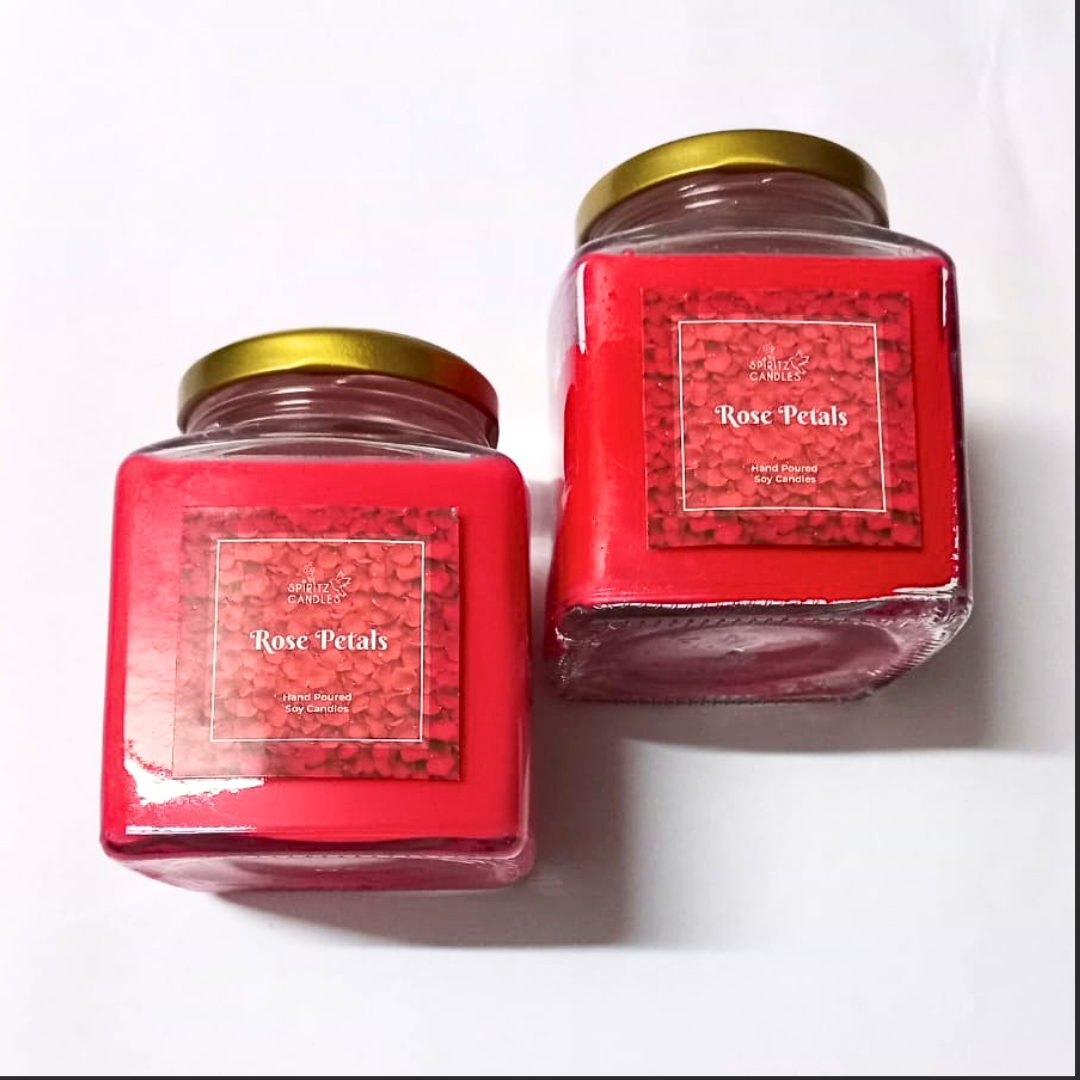 ROSE scented candle