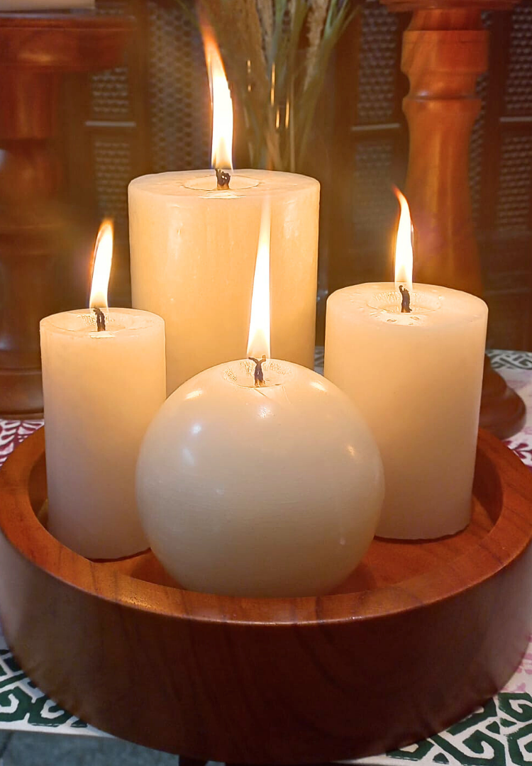 Candle Set of 4