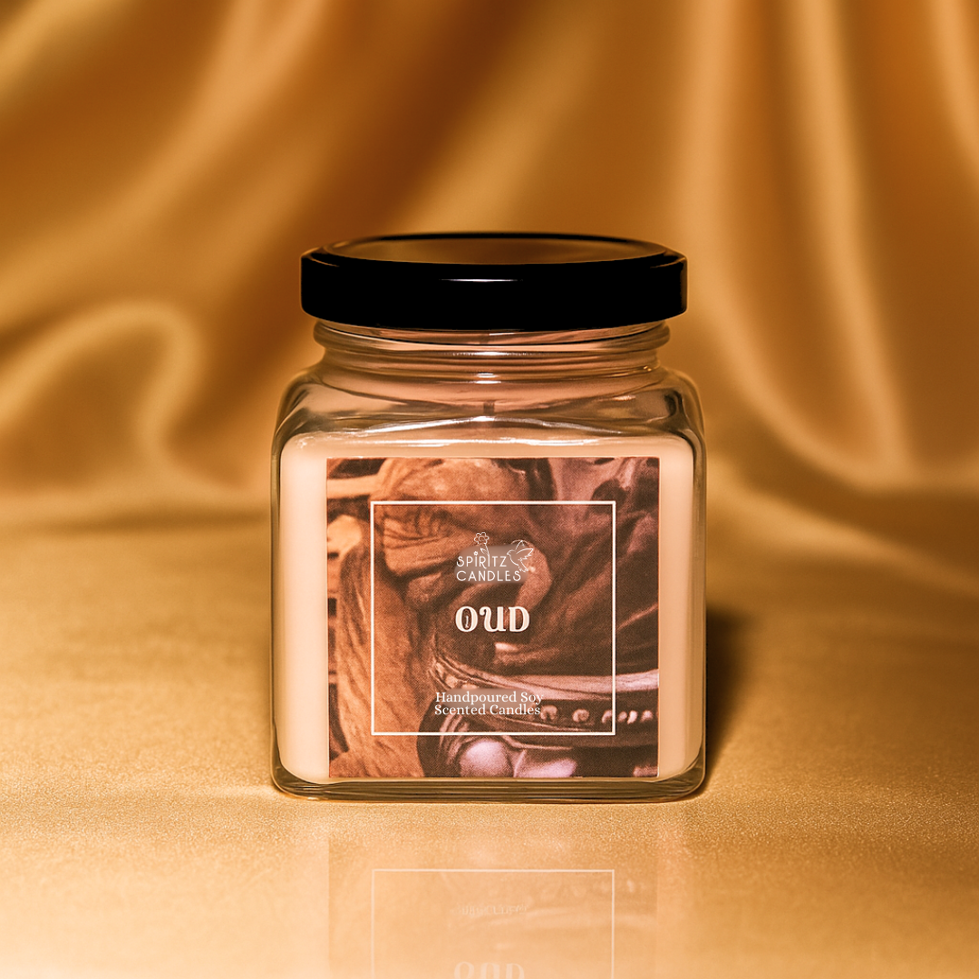 Oud - Small Scented Candle Jar