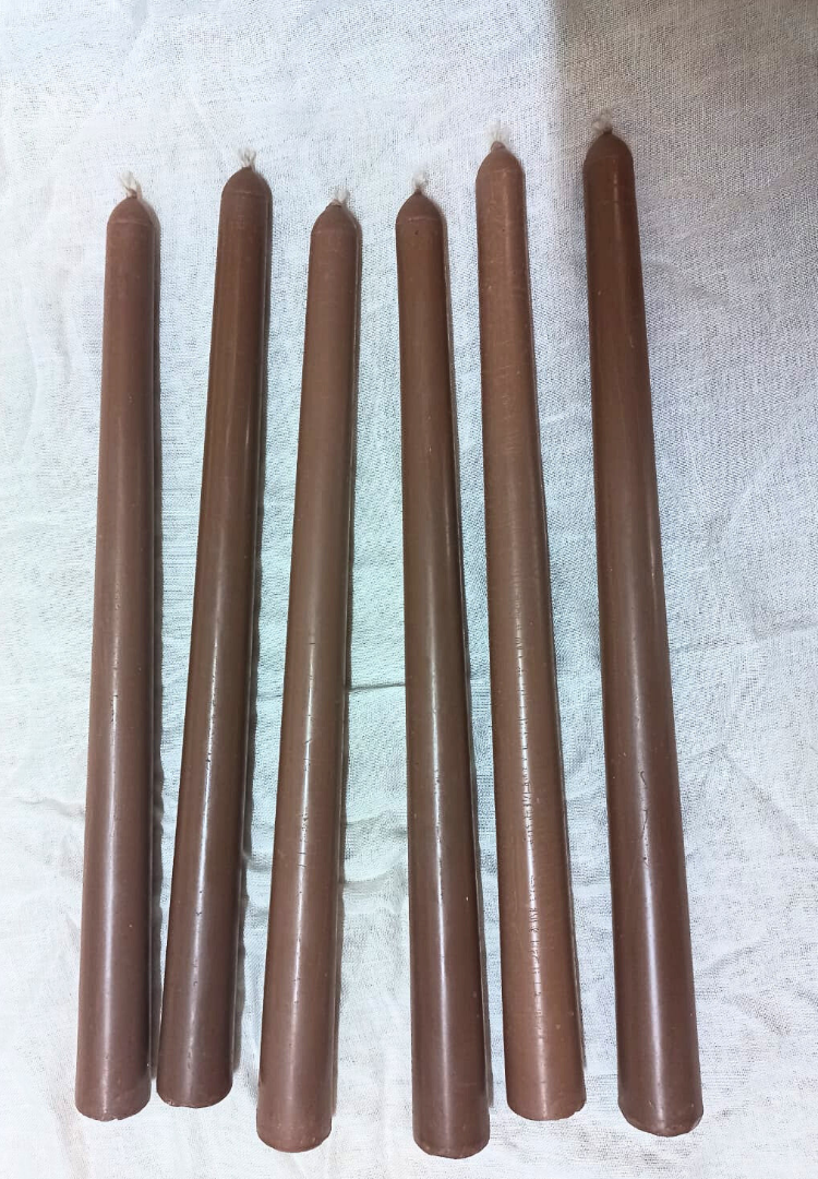 taupe candles