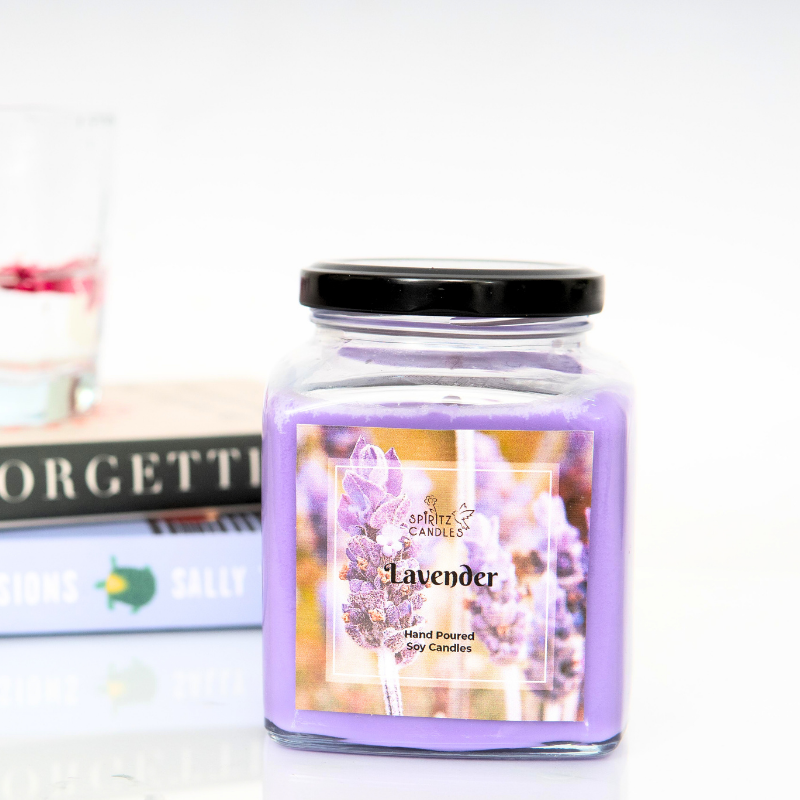 Fragrance candle jar - Lavender