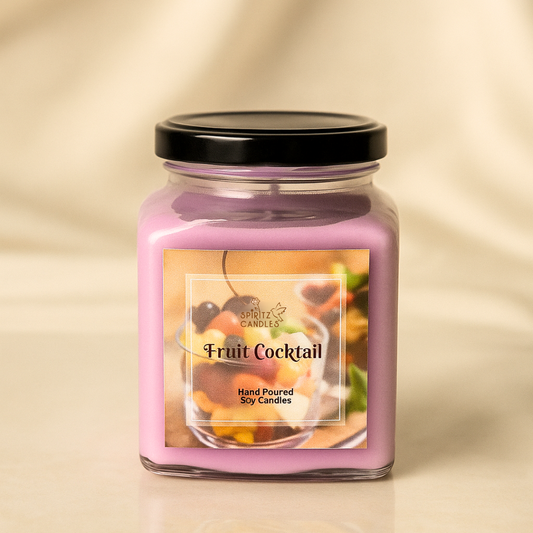 Scented Candle Jar - Fruit Cocktail