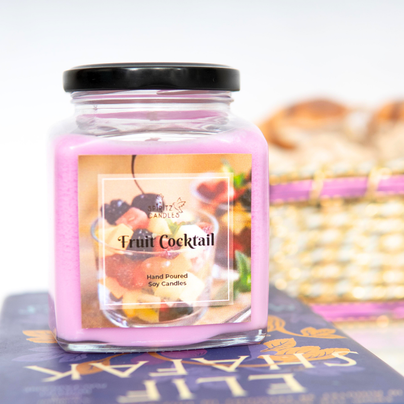 Fruitcocktailscentedcandle