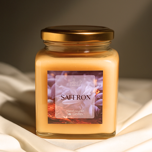 Scented Candle Jar - Saffron