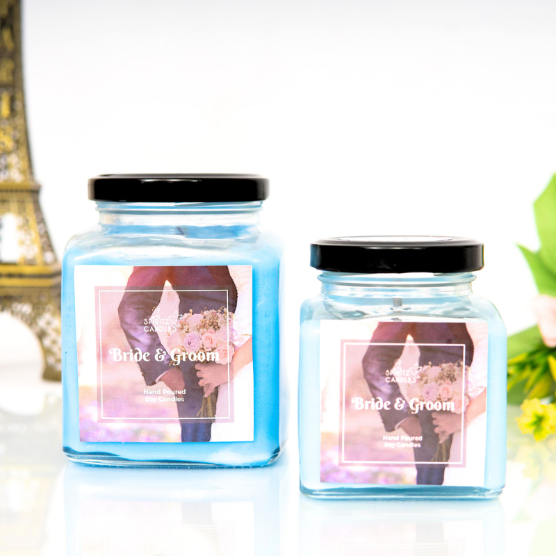 Scented Candle - Bride & Groom