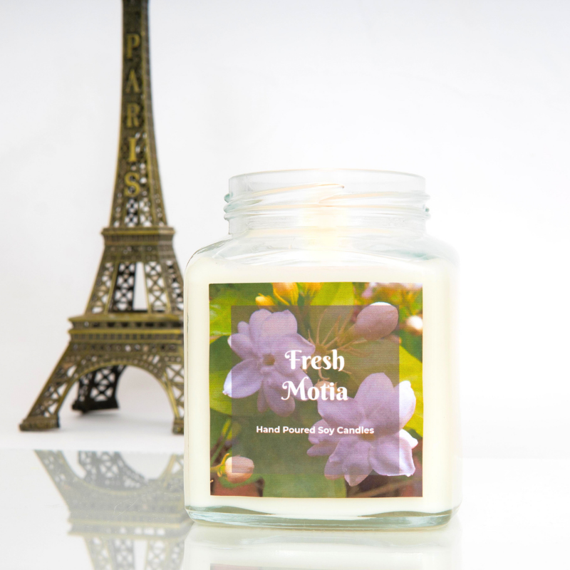 Scented Candle Jar- Motia scent