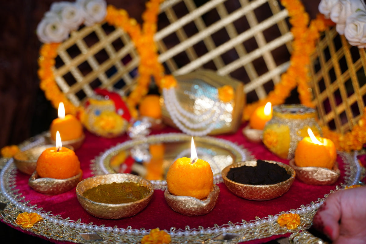Laddoo Candles - Set of 4