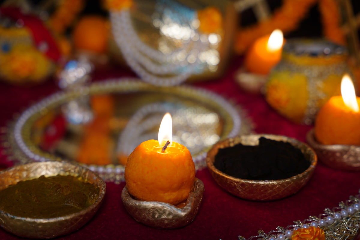 Laddoo Candles - Set of 4