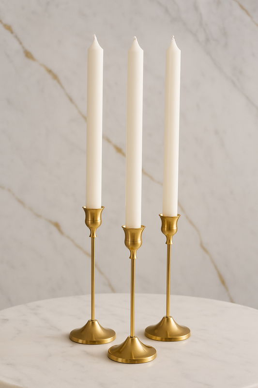 White Tall Candles