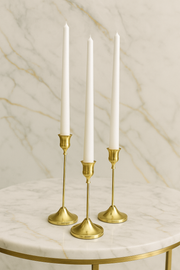 White Taper Candles