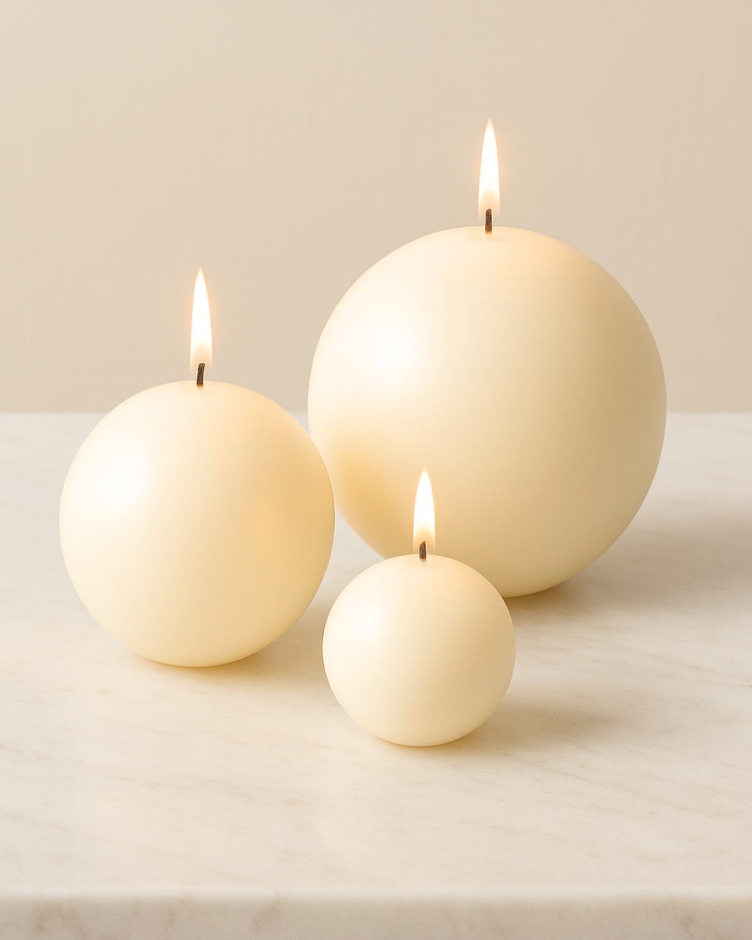 Candle Balls - Set of 3