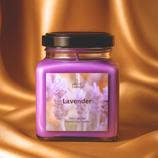 Lavender - Small Scented Candle Jar
