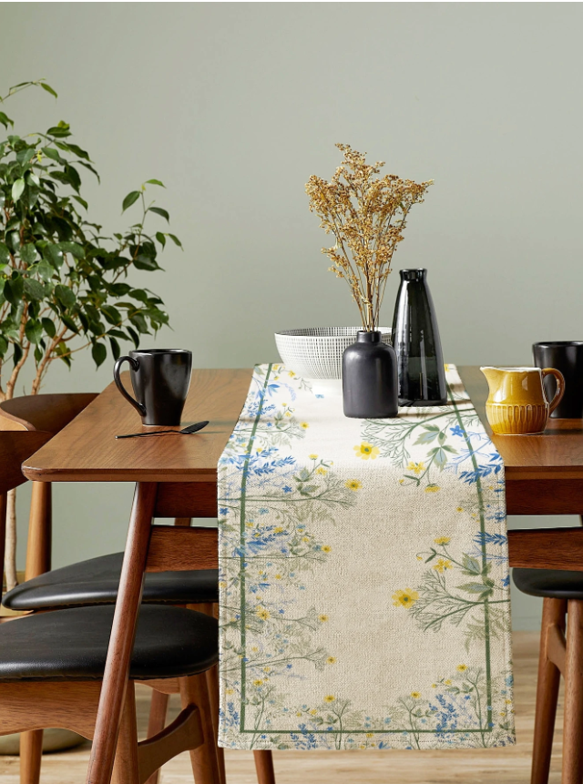 Flowers Table Runner