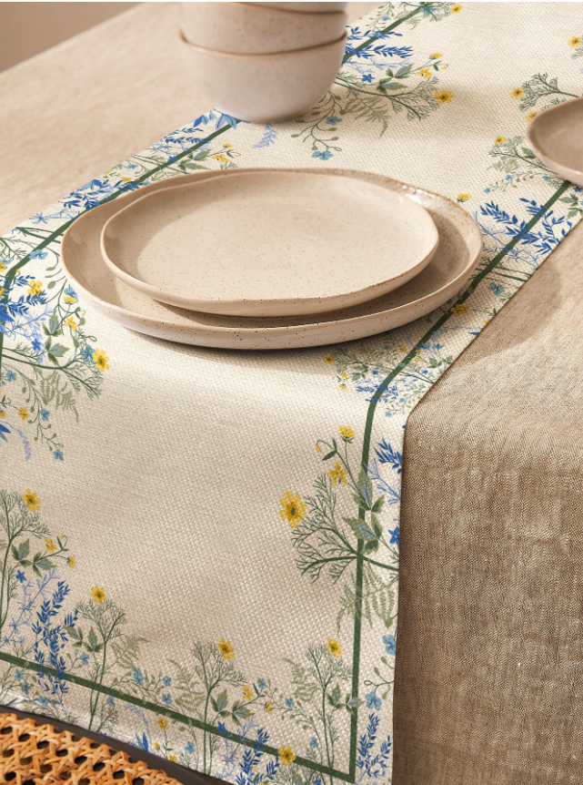 Flowers Table Runner